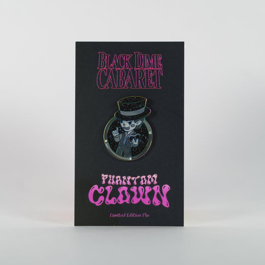 Phantom Clown Enamel Pin (Numbered Limited Edition)